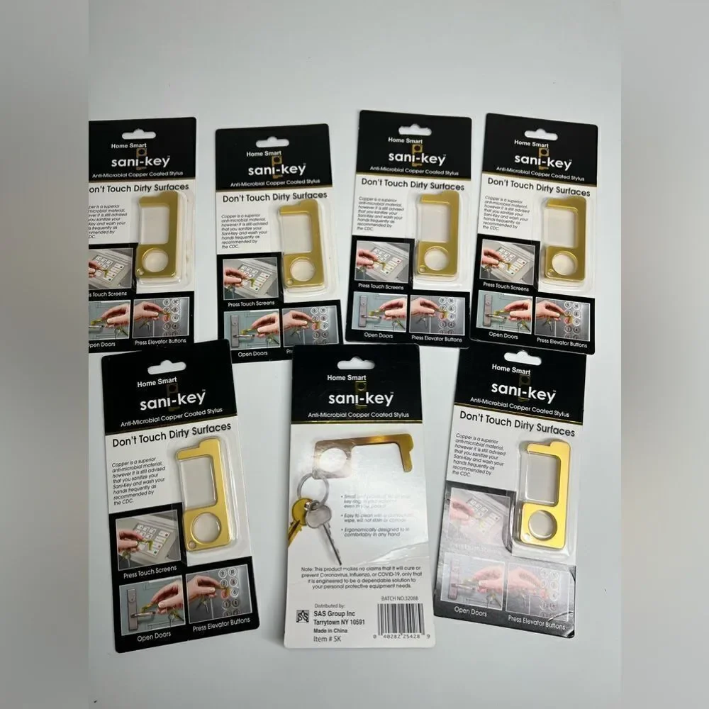 Bundle of 7 Sani-Keys NWT - Picture 1 of 6